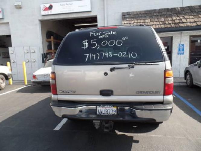 2002 chevy tahoe for sale by owner in garden grove, ca