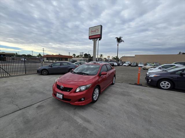 2009 toyota corolla s