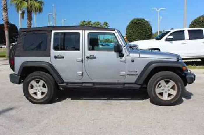 used 2016 jeep wrangler unlimited 4wd 4dr in sarasota, fl