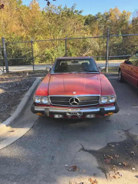 red1989 560sl 150k original paint