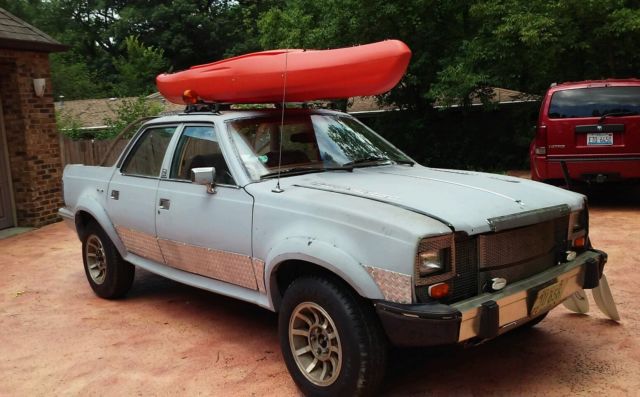 amc eagle beach/dune buggy custom modified to haul surf,boogie or kayaks
