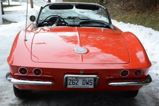 1962 corvette convertible numbers matching