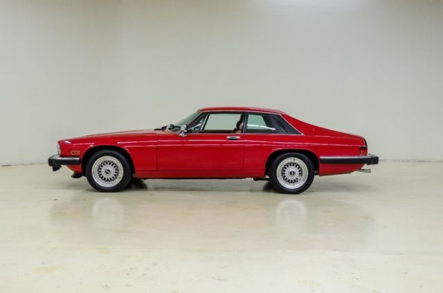 1986 jaguar xj 27011 miles sebring red coupe 12 cylinder engine 5.3l/326 3-spee
