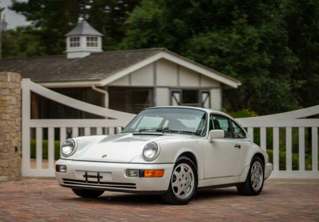 1991 porsche 911 carrera 67k miles grand prix white tiptronic