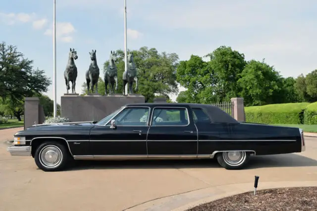 1974 cadillac fleetwood 75 limo with 70,326 original miles, estate car, more