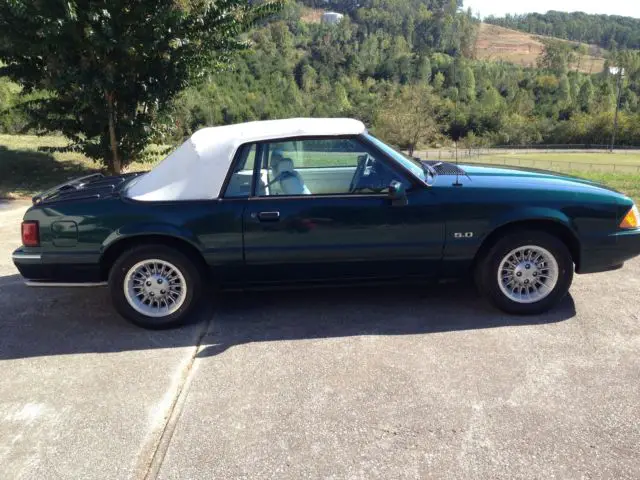 1990 mustang 7 up special edition lx convertible 5.0 automatic only 2743 built !
