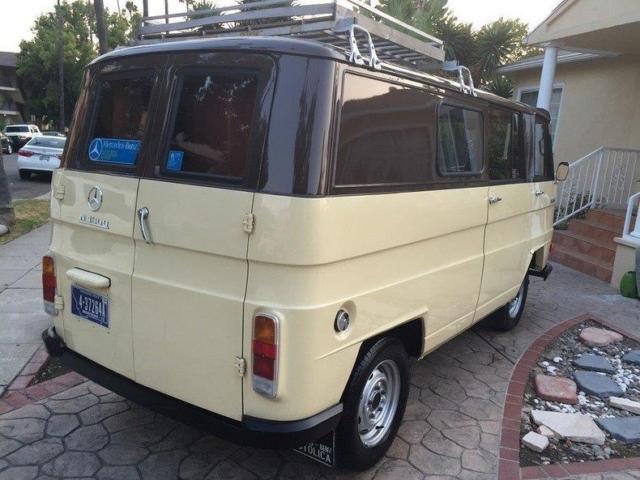 1979 mercedes-benz n13000 21,000 miles tan van 4 cyl manual