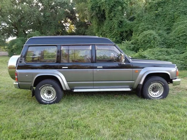 1991 nissan safari granroad patrol 4x4 4.2l diesel only 46k mi nice no reserve