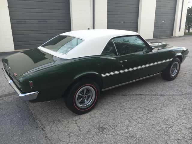 1968 pontiac firebird 400 6.6l,,matching numbers california black plate