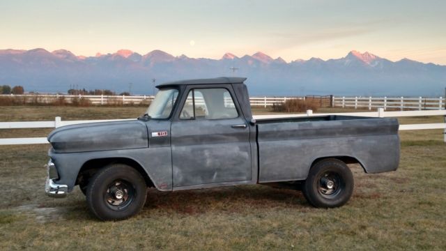 1965 chevy c10 shortbed fleetside original 283 sbc 4 speed manual