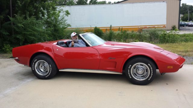 1973 corvette convertible 4 speed 454 big block
