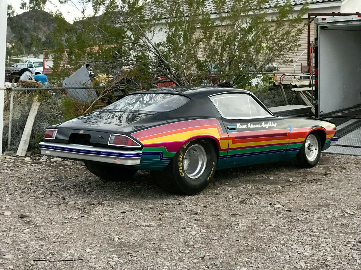 1974 chevrolet camaro pro stock nostalgia race car
