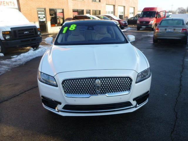 2018 lincoln continental reserve 4dr sedan