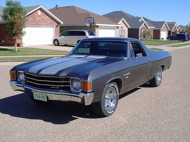 1972 chevrolet el camino numbers matching