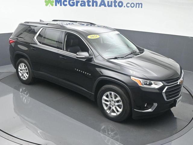 2021 chevrolet traverse lt leather