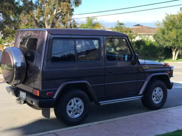 rare california 1992 mercedes-benz 2-door g-wagon