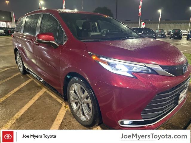 2022 toyota sienna platinum 7 passenger