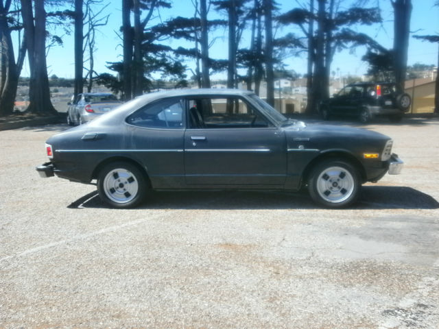1974 toyota corolla 2 door deluxe coupe te27 mango