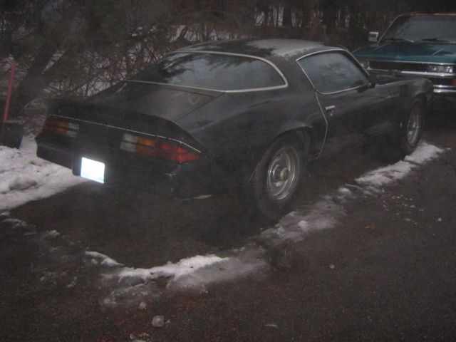 1979 chevy z-28,triple black, low mi, calif.car,no rust,all original, 350 auto