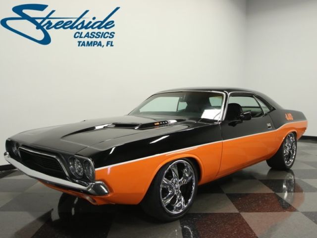 1972 dodge challenger restomod 18453 miles hemi orange hardtop 440 v8 3 speed au