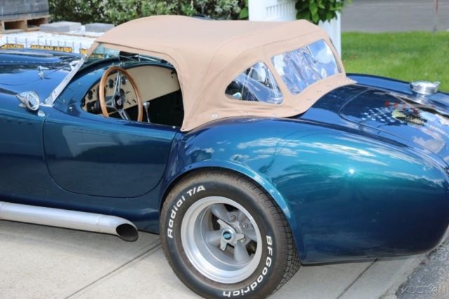 1965 ford shelby cobra replica soft top convertible, 460, 3-speed automatic rwd