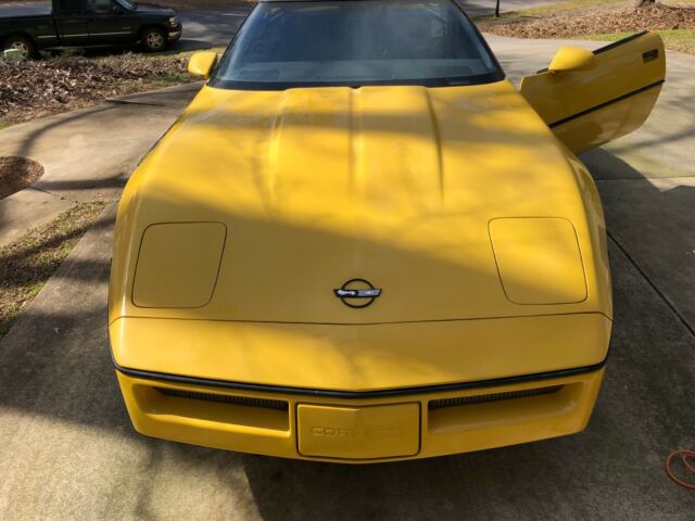 1985 chevrolet corvette - yellow chevy extra parts oem wheels *no reserve*