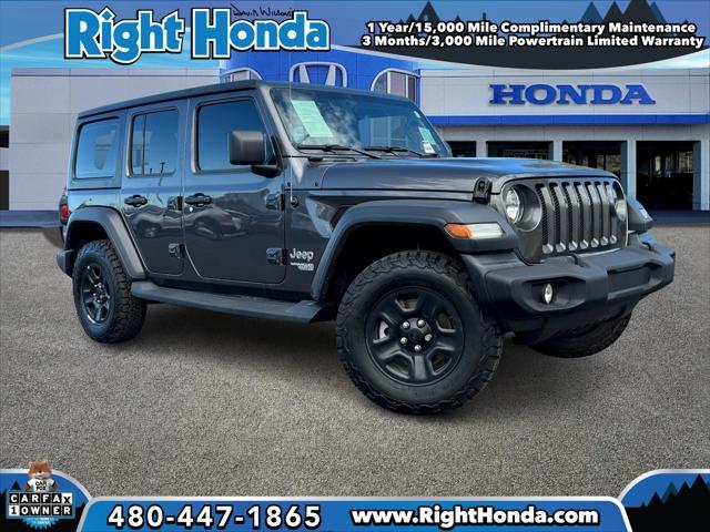 2018 jeep wrangler unlimited sport