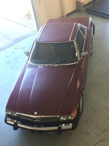 1986 convertible red