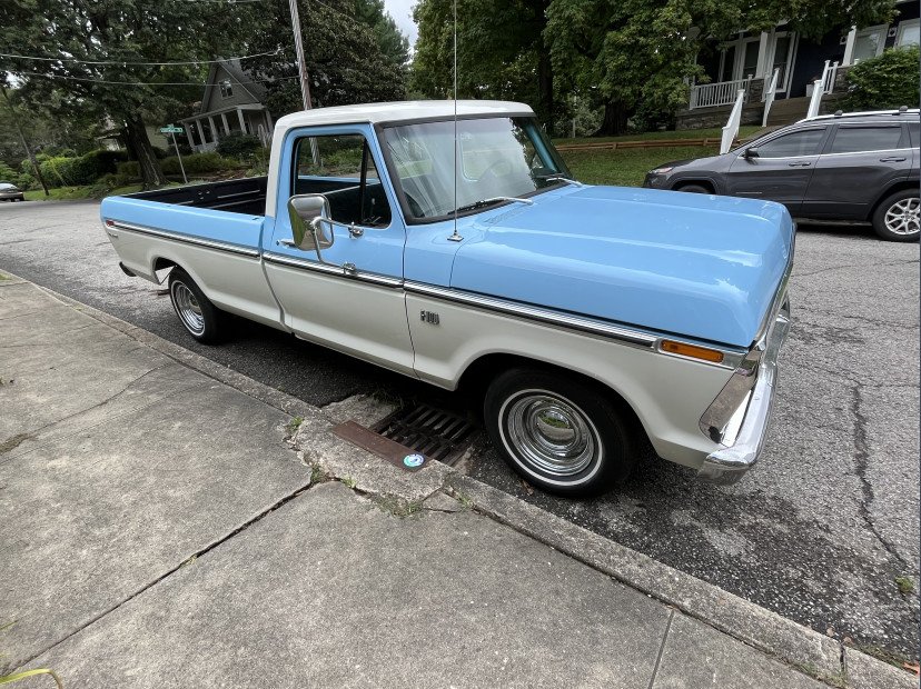 1974 ford f100 2wd regular cab