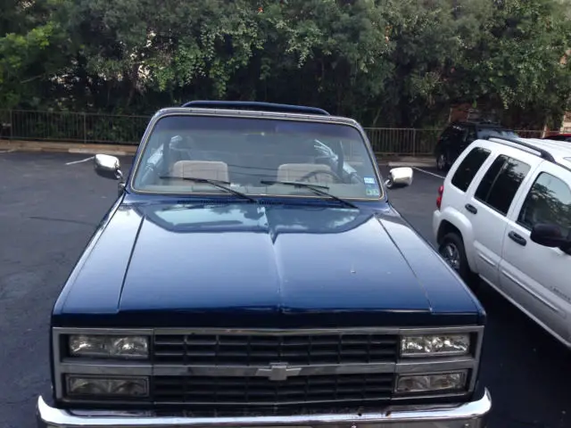 1974 k5 blazer 4x4 383 stroker lifted convertible beach truck