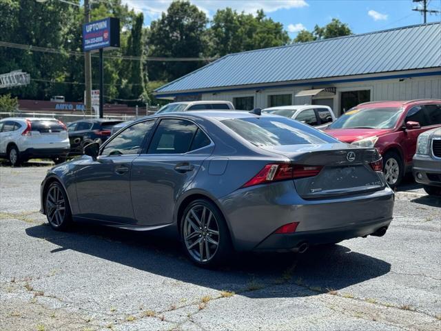 2015 lexus is 250 crafted line