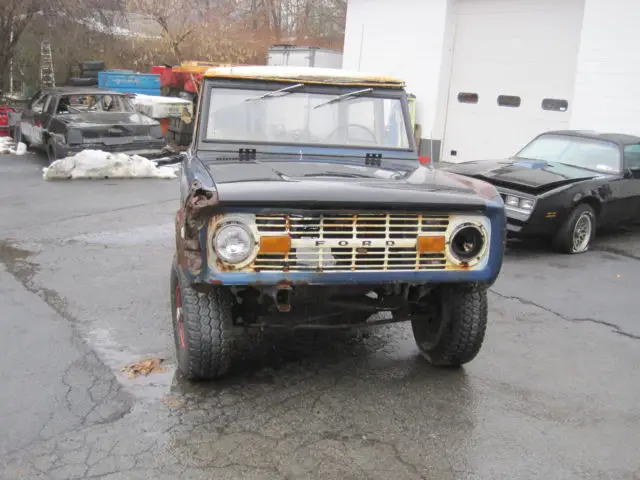 1968 ford bronco 4.7l 289 4x4 project 42,399 miles many new parts