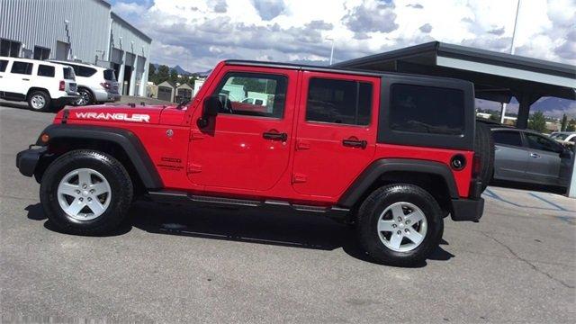 used 2016 jeep wrangler 4wd unlimited sport las cruces, nm 88005 for sale in las cruces, new mexico