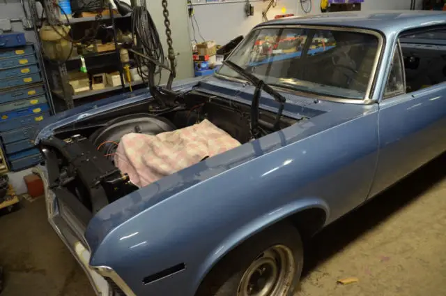 1970 chevy nova rust free new paint no engine or trans muscle car