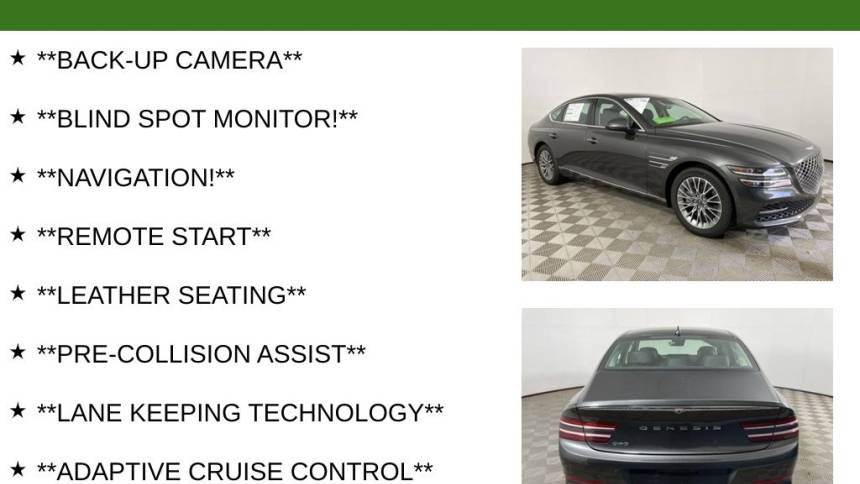 2023 genesis g80 2.5t
