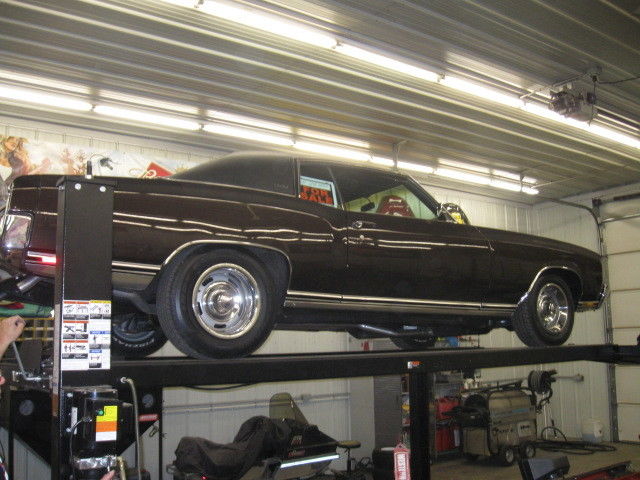1970 chevy monte carlo rust free solid original calf. car