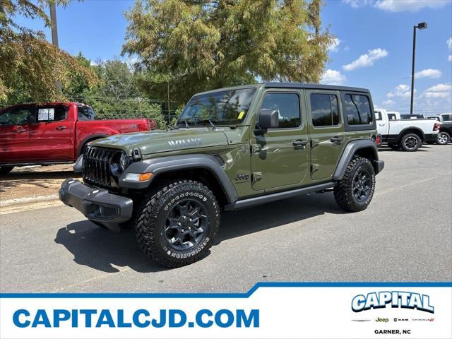 2023 jeep wrangler 4-door willys 4x4