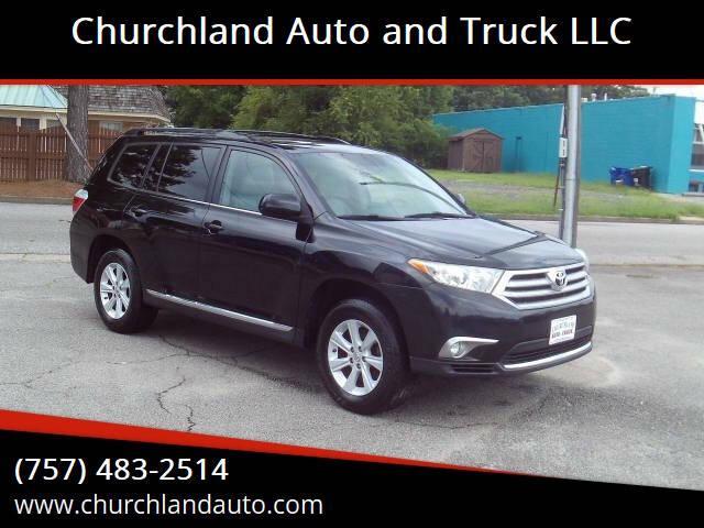 2012 toyota highlander se