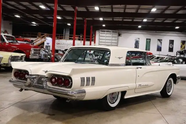 1960 ford thunderbird 92725 miles continental white coupe 352 v8 automatic
