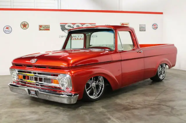 1962 ford f100 187 miles orange pick-up