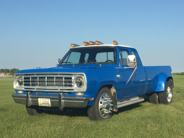1976 dodge d300 12 valve cummins conversion frame off restoration