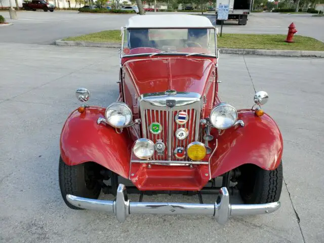 1952 mg td replica 4-cylinder manual low miles all offers will be considered