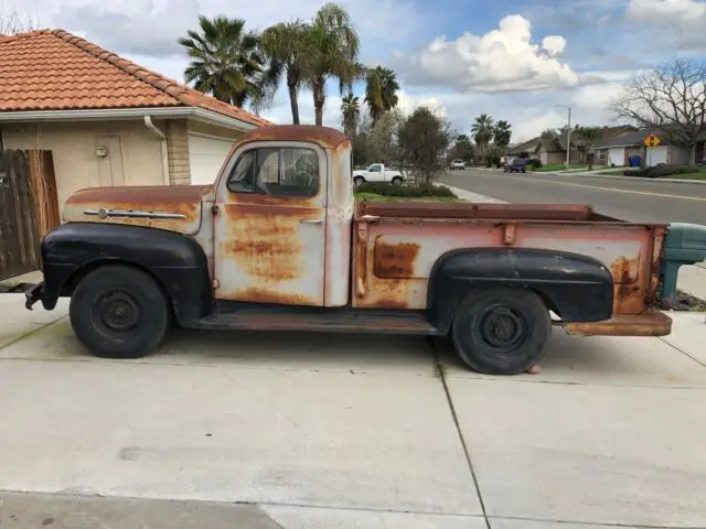 1952 ford f2 pickup patina v8 farmtruck