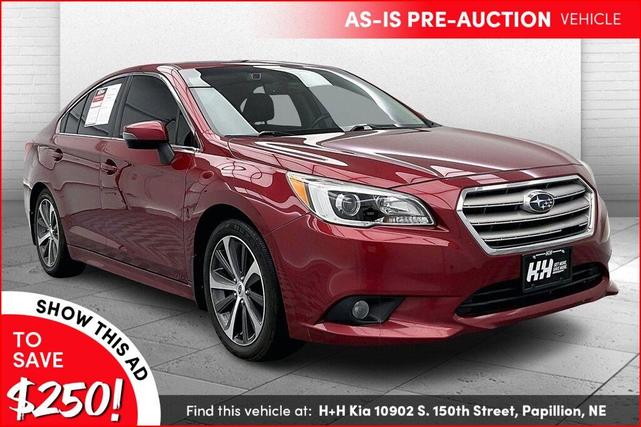 2017 subaru legacy 2.5i limited