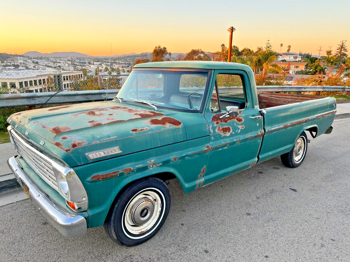 1967 ford f-100 custom cab