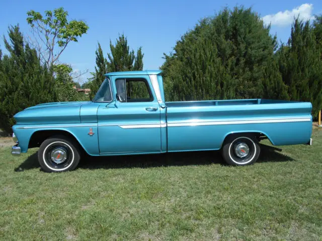 1963 chevy c-10 fleetside pickup custom cab 34587 actual miles 100 % original