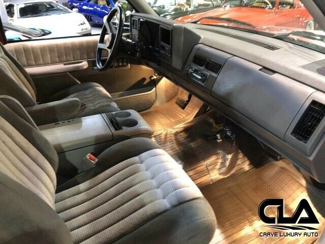 1993 chevrolet c/k 1500 pickup truck v8 automatic red