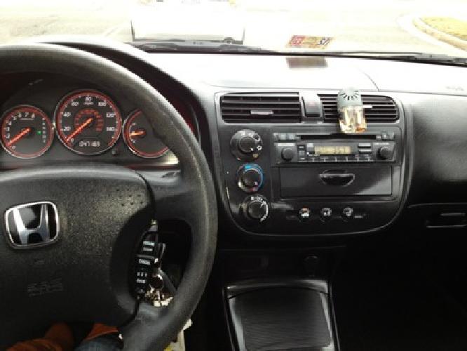 obo 2005 honda civic ex coupe (auto) candy red: 47k in kingstowne, va