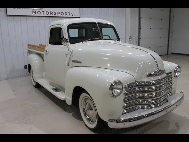 1948 chevrolet pickup 1801 miles white 3 speed manual