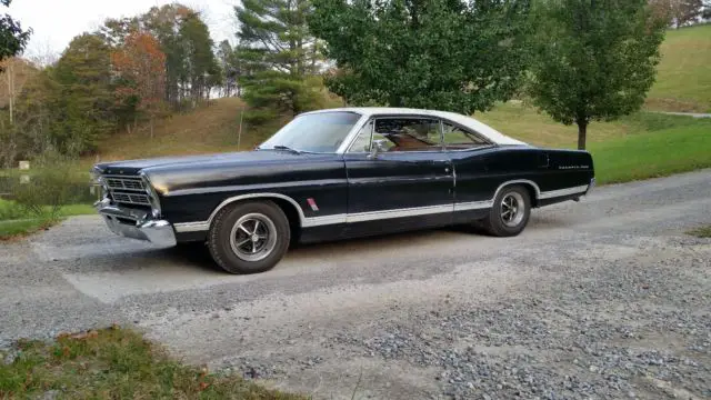 1967 ford galaxie 500 fastback-2 owner original paint